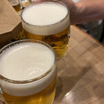 １１点 - はじめは二人で乾杯