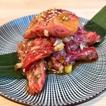 Yakiniku Dokoro Kansuke - 牛赤身肉盛り