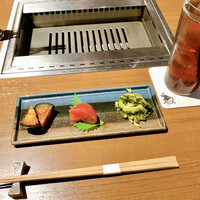 焼肉うしごろ 表参道店 - 季節のナムル盛り合わせ