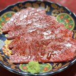 味楽苑 - 特上和牛イチボ 2200円