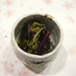 新ばし 星野 - 【蕨酢和え】♫2013/3