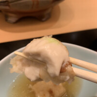 天ぷら 銀座おのでら 並木通り店 - 揚げ胡麻豆腐