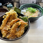 無添くら寿司 - 麺季節の天丼ランチ780円