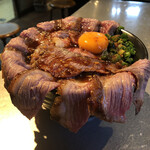 肉たらし - 以前食べた肉たらし丼