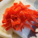 宇ち多゛ - 大根ショウガ乗っけて何もかけない　です