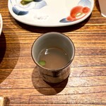 日本橋 蕎ノ字 - 浅利と昆布のお吸い物