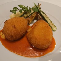 レストラン カスケード - 蟹クリームコロッケ[これが最高に美味](≧▽≦)