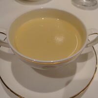 レストラン カスケード - じゃがいものsoup＼(^-^)／