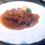 ゴメンネJIRO - ◎ 牛ヒレちょっとステーキ 750円　ソースも美味しい