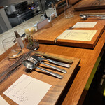 Hirovanna - カウンター席