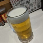 鳥椿 - 生ビール
