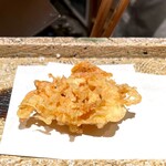 日本橋 蕎ノ字 - 桜えびかき揚げ