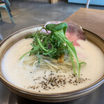 麺屋 マニっぷ - 鶏白湯そば　しお