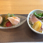 Saryou Kippou - サラダとゴーヤと鶏肉のジュレ