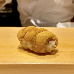 鮨 はしもと - 青森県深浦町 紫ウニ
      雑味もなく甘みも程よく、とろけるウニは美味しいです♪