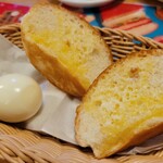 コメダ珈琲店 - ローブパンと茹で玉子