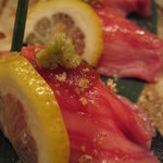 レストラン＆ワインバー ロゼッタ - ロゼッタ大人気　「神戸牛のにぎり寿司」