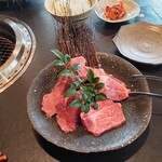 USHIWAKAMARU - ④漢方和牛切り落とし盛り合わせ