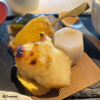 僧伽小野 京都浄教寺 - 真鯛の西京味噌漬焼､生麩田楽､出汁巻