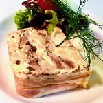 蜂の子 - イワシとポテサラのテリーヌ