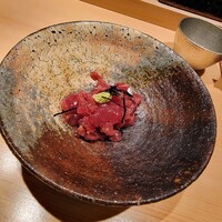 新橋 鮨 清新 - 鮪の突先、ボストン