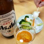 坂内食堂 - 乾杯　お新香激旨っ‼️