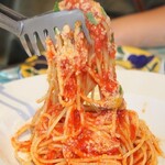 ｌａ　Ｐｏｎｔａ - シンプルなトマトソースのスパゲティー