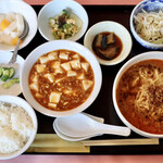 Chuugoku Hanten - マーボー豆腐＋坦々麺