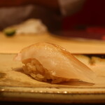 鮨 しみづ - 10日間熟成長崎県五島メイチダイ