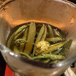 さけ富 - さけ富　お通しのじゅんさい