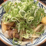 丸亀製麺 - 牛鬼オロシブッカケにネギON