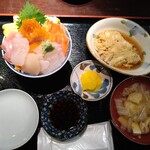 四季食菜　安田 - 海鮮丼　1000円