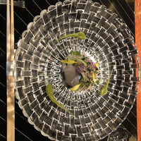 横浜うかい亭 - 縞鯵の前菜