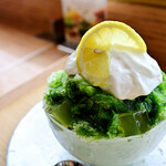 茶寮都路里 - 抹茶ぷりん氷@税込1,463円：季節限定