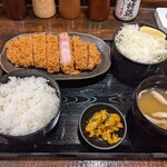 キセキ食堂 - 上キセキカツ定食    200g       1690円