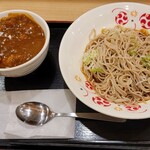 Irorian Kiraku - ミニカレー丼と冷たい蕎麦