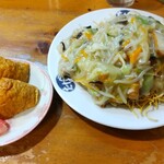 Tanabe - 焼きそば(800円) 稲荷(200円)