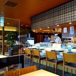 Sushidokoro Ginza Fukusuke - 店内光景。