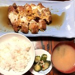 味処内海 - 本ロースカツとじ定食