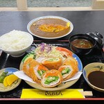 San Remon - れもんかつ定食  ご飯大盛り ＆ オムカレーライス