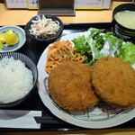 Fuguchan - メンチカツ定食