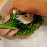 the 3rd Burger - 小松菜サンド