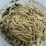 寿製麺 よしかわ - 替え玉(細麺)投入