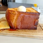 ハーベスト - 厚切りのハニートースト