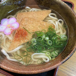 おぐまうどん - きつねトッピング（¥80）