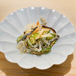 鮨 なんば - くらげ酢の物