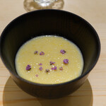 鮨 なんば - シャイニングコーンの冷製スープ