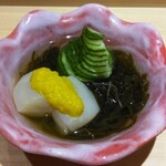 横浜 鮨 ふくじゅ - もずく酢