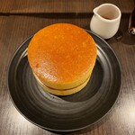 自家焙煎珈琲みじんこ - ホットケーキ、上から