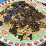 ピッツェリア・ダ・ガエターノ 薬院店 - トリュフのカチョーエペペ4180円